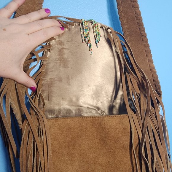 Jean Louis Scherrer Fringe Boutique Purse MSRP $200 - Picture 6 of 8